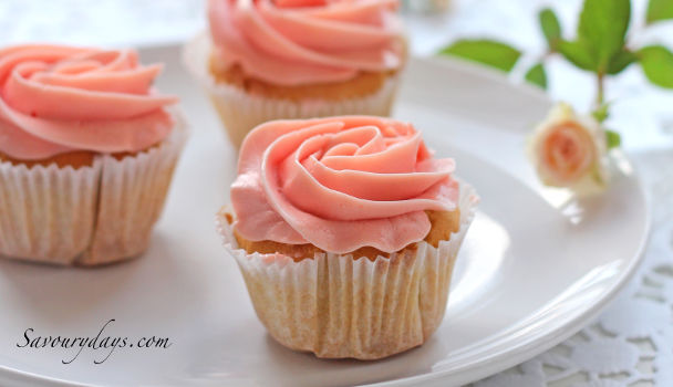 Công thức Cupcake cơ bản & Kem bơ sữa tươi - Savoury Days