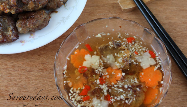 Bún chả Hà Nội - Savoury Days