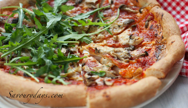 đế pizza