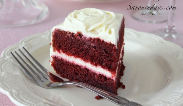 Red velvet cake – birthday cake kuching Red Velvet Cake - Savoury DaysSavoury Days