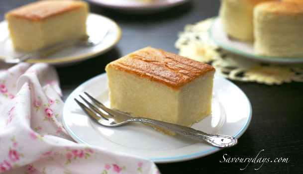 Homemade cream cheese & Japanese cotton souffle - Savoury Days