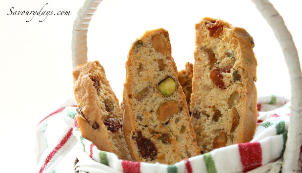 [VIDEO] Cách làm Biscotti hạnh nhân và quả khô - Savoury Days