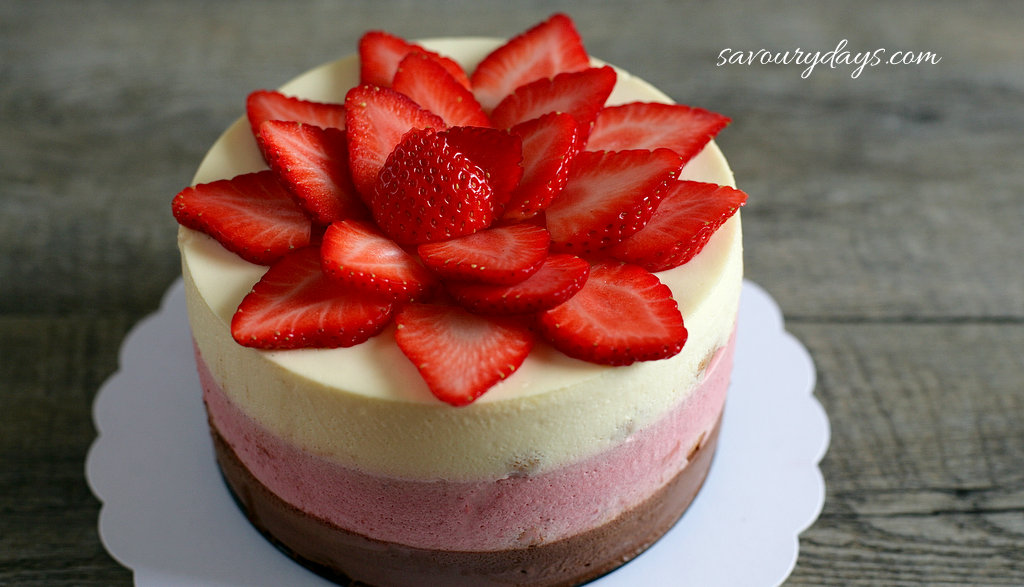 Cách thực hiện bánh mousse mận thơm phức to tướng chua ngọt thật ngon ko cần thiết lò